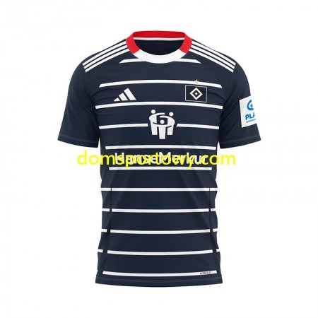 Koszulka Hamburger SV Wyjazdowe Koszulki Piłkarskie 2024-2025 Krótki Rękaw